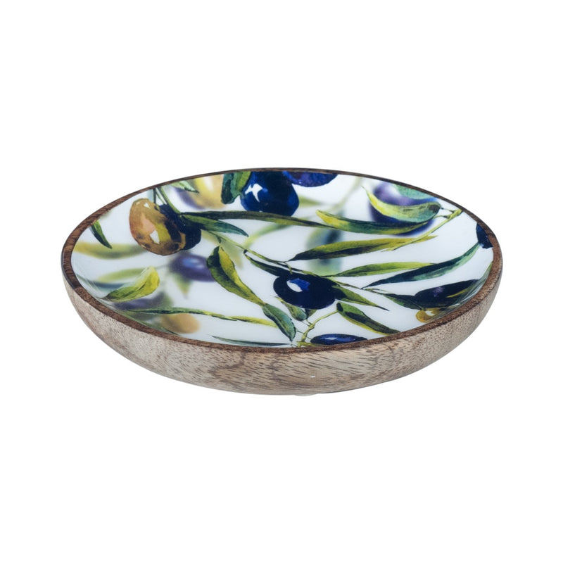 Wooden Olives Plate Small