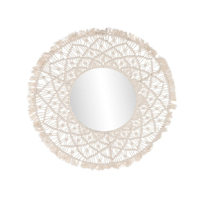 Wall Mirror Macrame