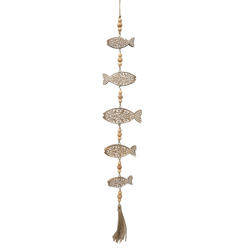 Wooden Fish Mobile