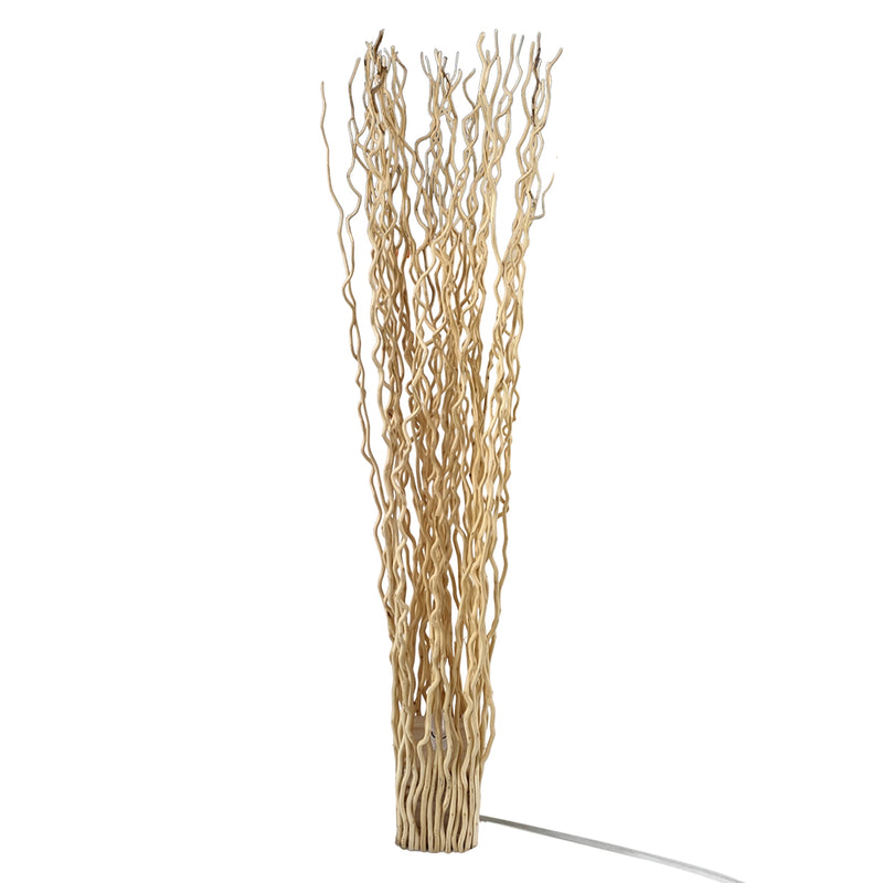 Tall Wooden Lamp
