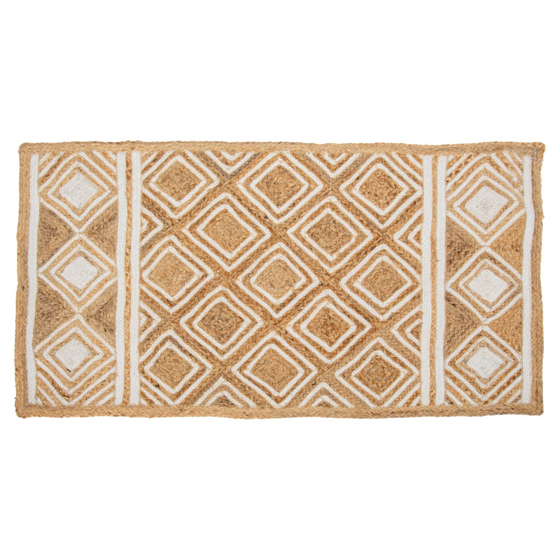 Yute Large Diamond Rug 70 x 120CM