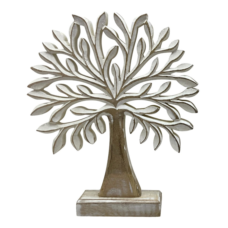 Wooden Tree Of Life Statue
