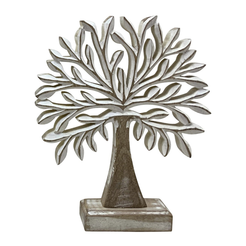 Wooden Tree Of Life Statue Small