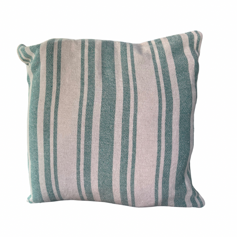 Stripe Cushion - Aqua 45 CM